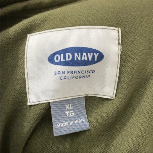 Old Navy bomber jacket lightweight olive size xl - Picture 8 of 8